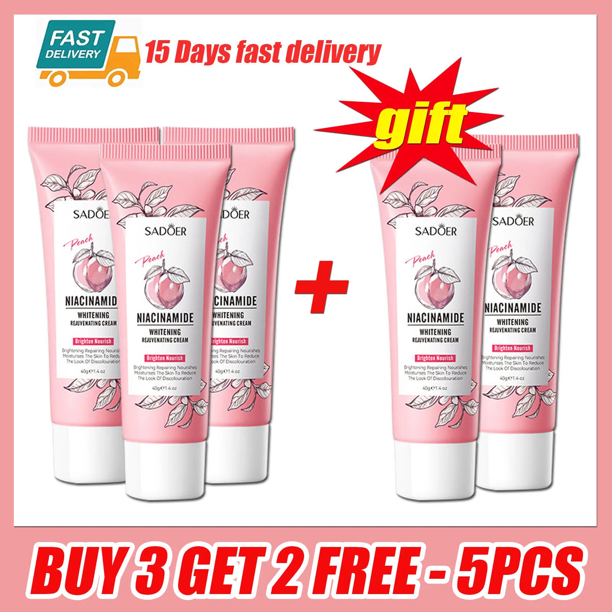 Niacinamide Brighten Body Cream Dark Skin Armpit Thigh Inner Joint Fade Intimate Area Underarm Private Part Lotion Body Care