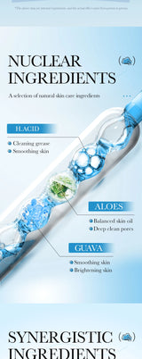 Facial Cleanser Face Wash Foam Face Massasge Facial Hydrating Moisturizing Skin Products Mossee Cleansing Care