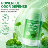 Mint Fragrance Underarm Antiperspirant Deodorant Stick Portable Body Odor Remover Lasting Armpit Anti Sweaty Stick For Women Men