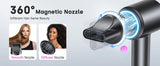 120000 RPM Hair Dryer Negative Ionic Blow Dryer Brushless Motor 40M/S Fast Drying High-Speed Low Noise Thermo-Control Hairdryer 500M Negative Ions Fast Dryingfor Curly & Straight Hair