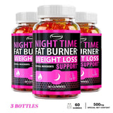 Nighttime Metabolism Gummies - Tone Up Capsules for Bloating & Metabolism, Appetite Suppressant