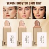 Tinted Moisturizer Balm Foundation Stick Lightweight Hydrating Sheer Coverage Natural Radiant Glow Portable Daily Face Makeup Cosmetic