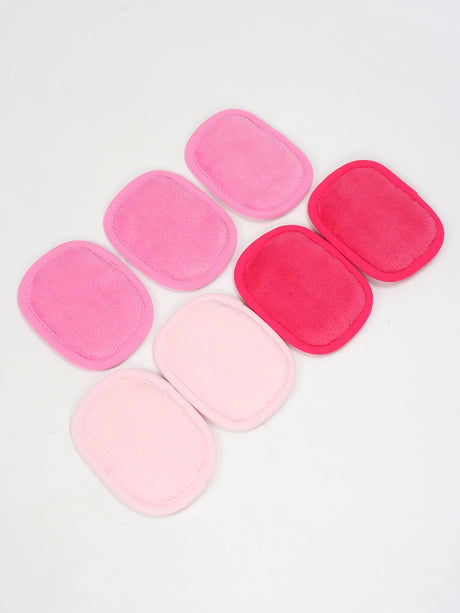 810 Makeup Remover Wipes Gradient 7Pcs, Machine Washable, Reusable Makeup Remover Tools for All Skin Types