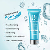 Quiyum 8X H2O AquaVitalize Facial Cleanser 100g Gentle Daily Cleansing Oil Control Refreshing Face Wash for All Skin Types