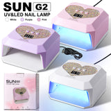 Portable Nail Dryer Lamp UV Light For Nails Eyes Protection 21LEDs UV Lamp for Gel Nails Polish Curing Dryer Home Salon Tool USB