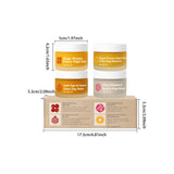 Dual-Effect Day & Night Skincare Kit - Hydration & Moisturization, Skin Barrier Protection, Full Face & Eye Care Set