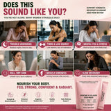 Creatine & Collagen Powder Stick Packs Supports Strength Recovery & Skin Health – Daily Nutrition Supplement  20Servings Per Bag