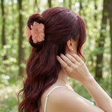 Muweordy Anthurium Hair Claws Beautiful Flower Series Acetate Claw Clip INS Trendy Hair Clips Hair Accessories for Women Girls