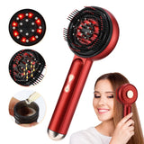 Blue Red Light Spray Massage Comb Hair Growth Vibration Head Massager Brush Anti Hair Loss Scalp Liquid Medicine Atomizing Comb