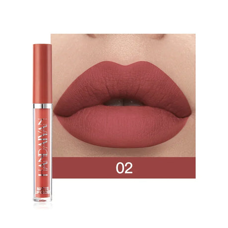 HANDAIYAN 1/6 PCS Lipstick Set Make-up for Women Non Stick Cup Waterproof Long Lasting Cosmetics Korean Makeup Matte Lipstick