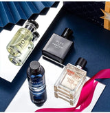 4 PCS/Set Men's Perfume Gift Set 3x30ml Long Lasting Woody Citrus Ocean Eau De Toilette Spray for Daily Work Dating Casual Use