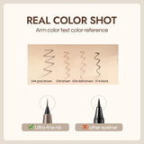 GECOMO Liquid Eyeliner 0.01mm Super Slim Waterproof Quick Dry Long Lasting Color No Smudging Eyeliner Pencil
