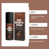 Biotin Caffeine Hair Serum Spray Deep Hydrating Nourishment Strengthen Hair Roots Reduce Hair Loss Smoothing Shiny Hair Care