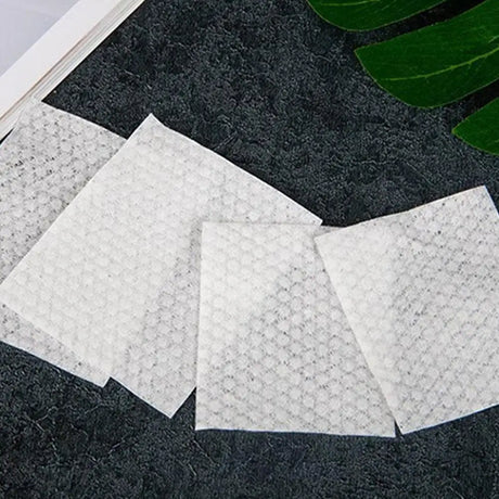 1 Set Disposable Pearl Pattern Makeup Cotton Wipes Soft Remover Pads Facial Cleaning Cosmetic Cotton Pads