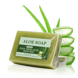 1/2/4/6Pcs Aloe Vera Whitening Soap, Remove Acne, Pimples, Skin Radiant, Improve Skin Luster, Vegan Bath Wash for All Skin Types