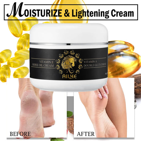 AILKE Collagen Whitening Set, Moisturizer, Hydration, Dark Spot Removal, Brightening Body Lotion, Armpit Whitening Cream