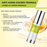 Korean Vita A Retinol Firming Serum Eye Cream Set Tightening Booster Deeply Moisturizing Pore Shrink Dark Circles Repair Serum