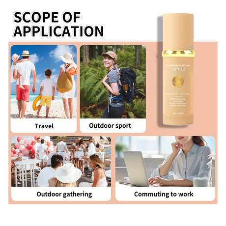 Sunscreen liquid foundation 30g, waterproof, sweat proof, goodbye to dry pickup powder, concealer, even skin color