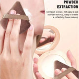 40 Pcs Beauty Makeup Tool Combo Set Face Wash Makeup Puff Full Set Clean Brush Set Professional Triangle Powder Puff Wash Tool