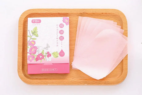 100Pcs Face Oil Blotting Paper Protable Face Wipes Facial Cleanser Oil Control Oil-absorbing Sheets Blotting Tissue Makeup Tools