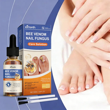 Nail Fungus Care Solution Anti-Infection Onychomycosis Repair Damaged Cracked Hand Foot Nail Manicureed Health Care Essence 50ml