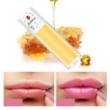 Peach Milk Lip Oil, Bee Lip Balm, Moisturizing Lip Balm, Soothing and Hydrating Lip Oil, Easily Repairs Dry, Cracked Lips