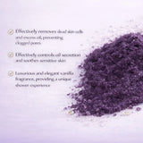 120g Sea Salt Perfume Exfoliating Body Scrub for Smooth Skin Body, Brighten Skin Tone,Amber & Vanilla Scent, Coral Rose Scent