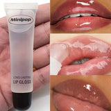 6pcs Lip Gloss Long Lasting Hydrating Clear Lip Gloss Non-sticky Lip Base Oil High-shine Finish Lip Care Cosmetics