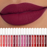 3 Pcs Matte Lipstick Lip Gloss Sets Long-Lasting Non-Fading Waterproof Non-stick Cup Exquisite Gift Everyday Holiday Universal