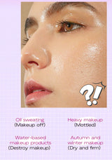 MAYCHEER Setting Spray Soft-focus Mist Matte Waterlight Oil Control Non-Smudging Non-Tight Waterproof 24H Long-lasting Cosmetics