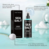 100ml Sea Salt Curling Spray for Hair,Natural Kelp & Red Algae Extract, Natural Texture & Volume, Creates Beachy Curls & Texture