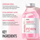 PDRN Salmon DNA Serum Ampoule Advanced Skincare Deep Repair Renew Skin Brighten Tone Strengthen Barrier firming Facial Essence