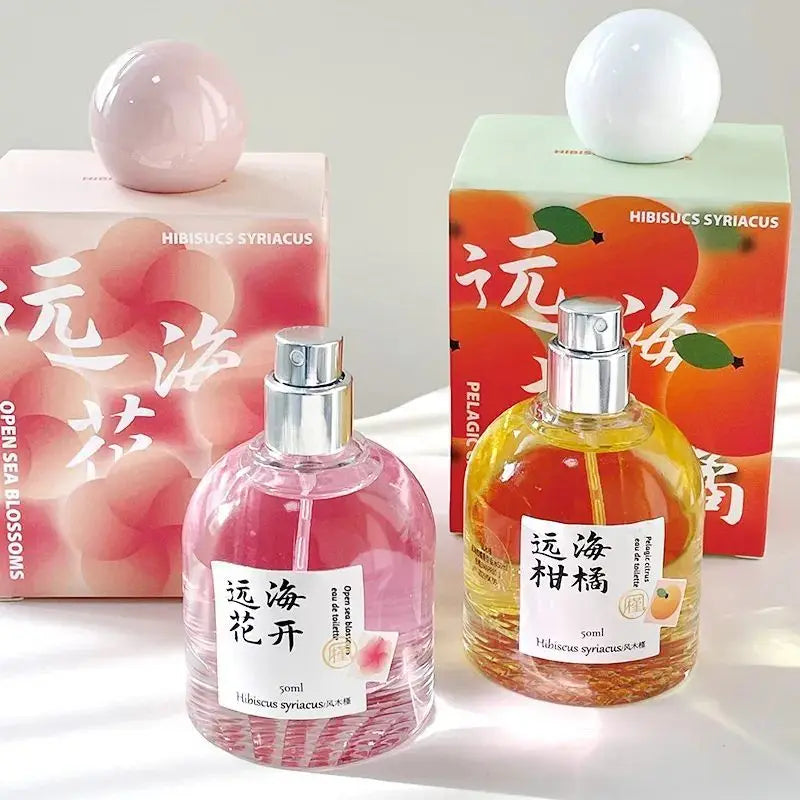 Peach Watermelon Perfume Natural Fresh Fruity Scent Charm Fragrance Women's Date Vibrant Perfume Body Spray Eau De Toilette