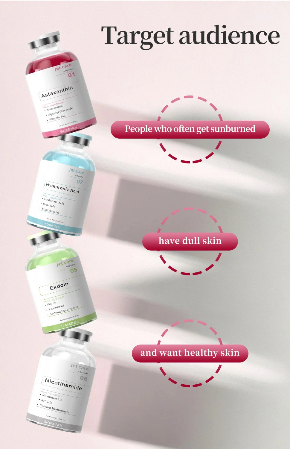 2 in 1 Salmon DNA PDRN &Hyaluronic Acid Skincare Set-Anti-Aging Moisturizing Facial Serum for Dermapen Glowing Skin Jet Peeling