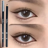 1/12Pc Waterproof Black Brown Eyeliner Pencils-Smudge-Proof Long-Lasting Beginner-Friendly Smooth High Pigmented Punk Eye Makeup