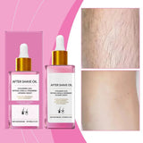 Hair Removal Care - 90ml Strawberry Hair Removal Aftercare Oil, 60g Hair Removal Cream, For Armpit Leg Arm Hair Growth Inhibitor