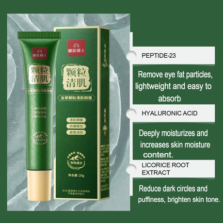 Fat Granules Remover Eye Cream Anti-Puffiness Anti Inflammatory Reduce Dark Circles Eyebags Fade Lines Moisturizing Eye Care