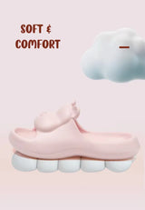 2025 Fashion Women Slippers Summer Flat Sandals Lightweight EVA Home Bathroom Slippers Massage Couples Indoor Slides Shower Shoe