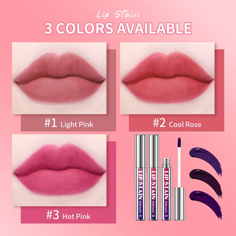 Peel Off Lip Stain Reveal Long Lasting Waterproof Pink Lip Tint Transfer Proof Non-stick Cup Natural Lip Stain Woman Cosmetics