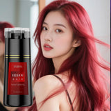 EELHOE Hair Dye Shampoo Nova Hair Instant Dye Shampoo Men Women Quick Easy Safe Hair Color Gray Hair  Coverage Nourish Scalp