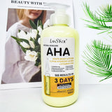 500ml Whitening Body Lotion ALPHA Hydroxy Acids+Vitamin C&E See Results In 3 Days Moisturizing Lightening Body Cream Lotion Skin