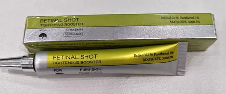 Korean Vita A Retinol Firming Serum Eye Cream Set Tightening Booster Deeply Moisturizing Pore Shrink Dark Circles Repair Serum