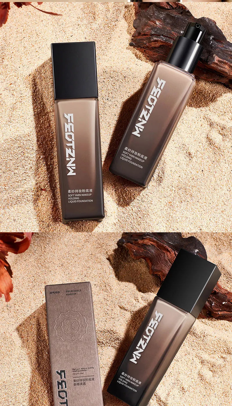 Feotznw Foundation Cream Long-lasting Makeup - 12H Natural Base Skin-toned Fit Natural-looking Lightweight Buildable Coverage