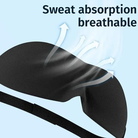 Sleeping Mask Cover Slaapmasker  Blockout Eye Comfort  Blindfold Concave Light with Women Men Aid Eye Travel