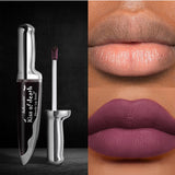 Lakerain Fake Bloody Lip Stain Gel-like Waterproof Spill-proof Long Lasting Matte Lip Tinting Halloween Party Lip Cosmetics