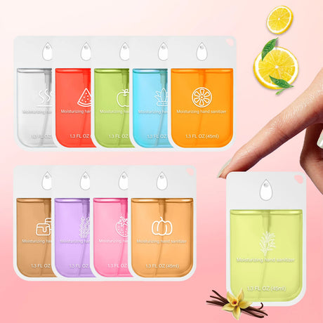 Powerful Spray Portable Safe Reliable Cleaning Hands Moisturizing Hand Washing Spray Nourishing Sanitizer Spray 45/38ml