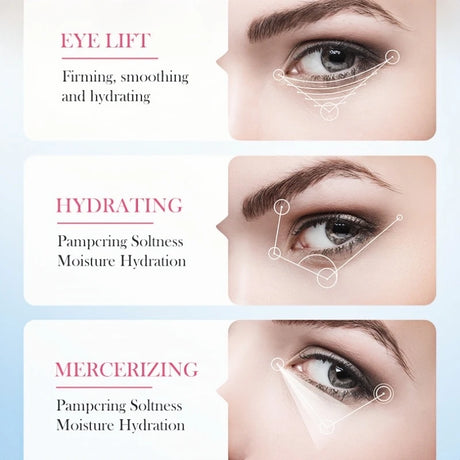 60Pcs Sakura Collagen Multi-Effect Nourishing Eye Mask, Which Can Effectively Moisturize, Tighten, and Brighten the Light Beige Areas Around the Eyes, Creating a Light Beige Barrier to Make the Light Beige Area More Bright an