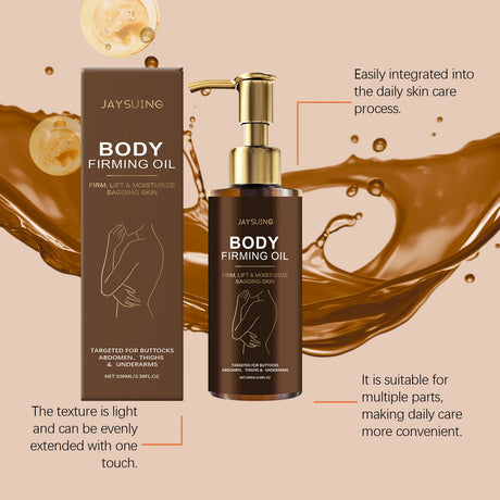 Moisturizing Anti Cellulite  Firming Body Oil Sagging Skin Tightening Anti-Aging for Body Refreshing Hydrate Firming Body Oil
