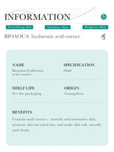 BIOAQUA Hyaluronic Acid Skin Care Kit Moisturizing Face Serum Anti Wrinkles Anti-Aging Anti Dark Circles Eye Cream Skin Care Kit
