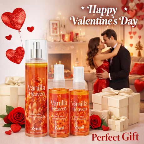 3/4pcs 20 Scents Women'S Hair And Body Fragrance Mist 4-Pack (8.4Oz/Pcs) - Floral Fruity Long-Lasting Body Spray for Daily Use